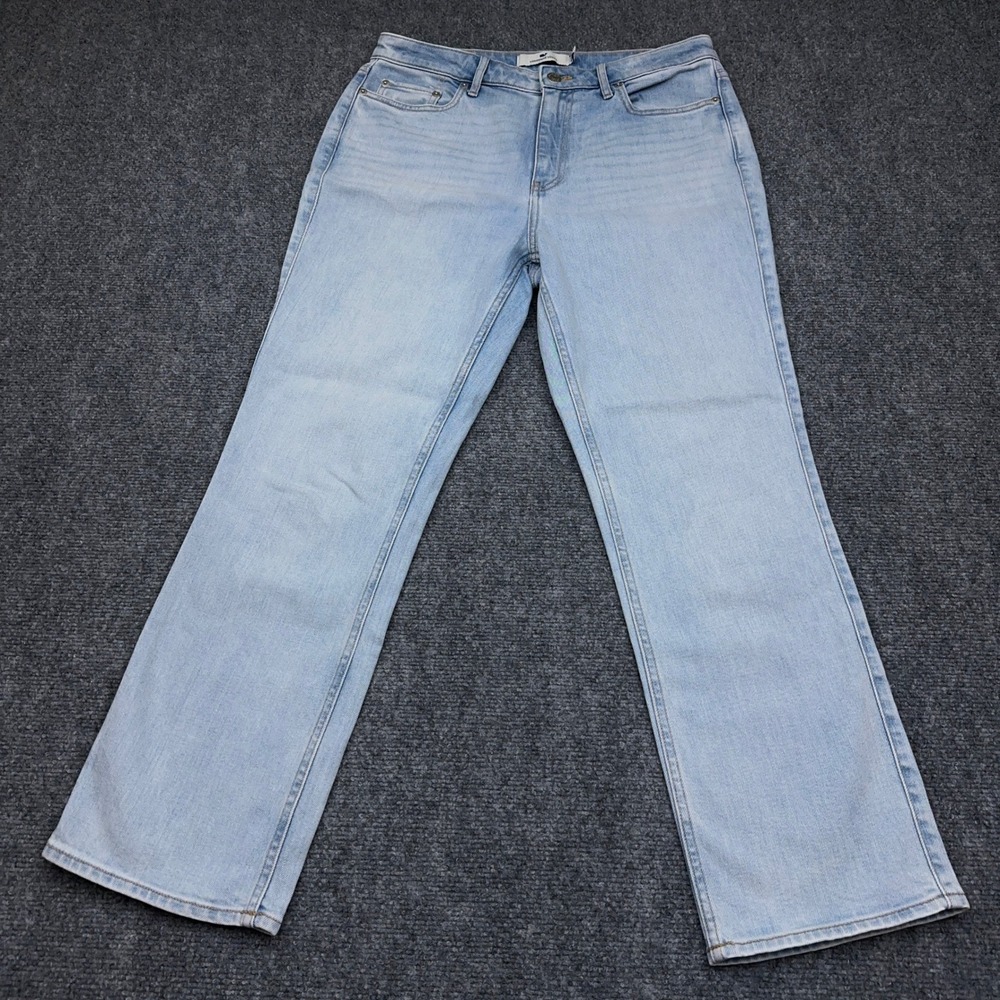 Vineyard Vines Audrey Jeans Women 28 (30x27) Light Wash Ankle MidRise Kick-Flare